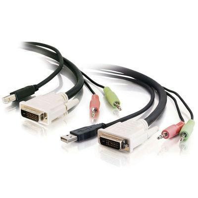 10\' 3-in1 DVI/USB/Audio KVM