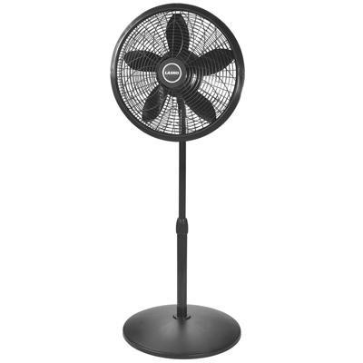 18" Pedestal Fan- Black