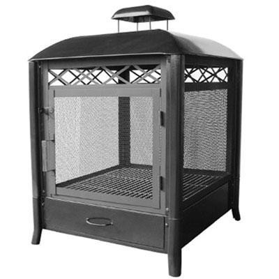 Aspen Fireplace Steel