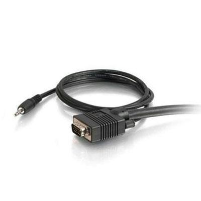 50' Hd15 To 3.5mm M M Cable