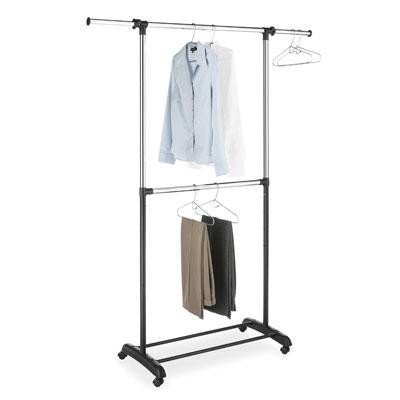 Adjustable Garment Rack 2 Rod