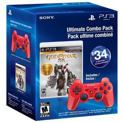 PS3 DS3 Bundle Red