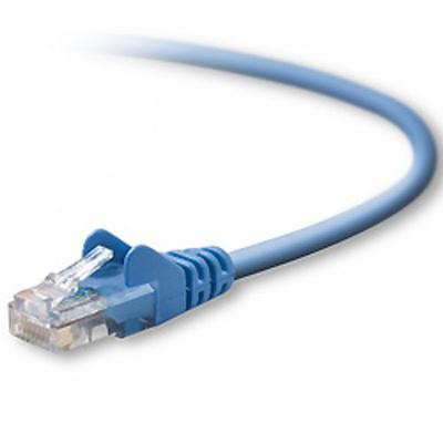 50\' Fast Cat5E SNGLSPTCH Blue