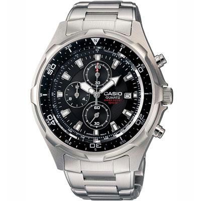Analog Chrono Resin Band Watch