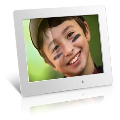 8" Ultra Slim LED Frame, White