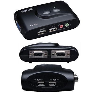 2-port Compact Usb Kvm Switch