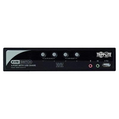 4-Port KVM Switch w Audio