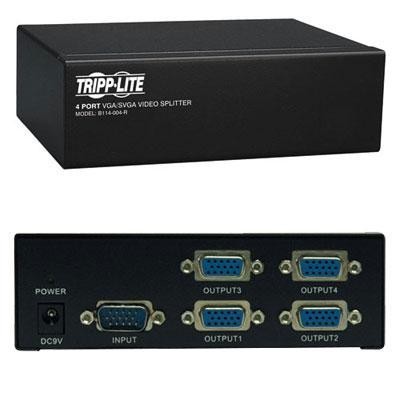 4 Port Vga/svga Video Splitter