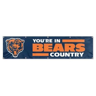 Bears 8ft X 2ft Banner