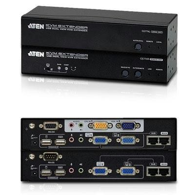 Vga Dual View Kvm Extender