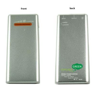 2000 Mah Charger Silver