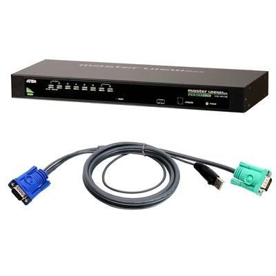 8-port Combo Kvm W 8-usb Cable