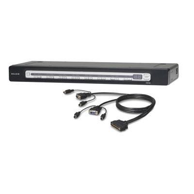 PRO3 16-port KVM Switch/8 Cabl