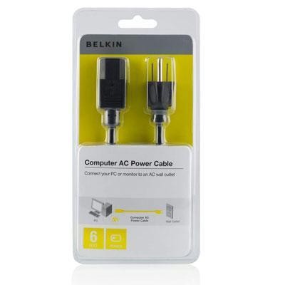 6\' Computer Power Cord