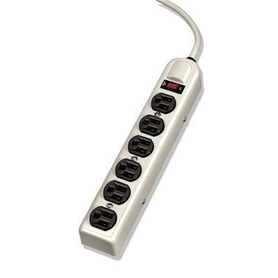 7 Outlet Metal Power Strip
