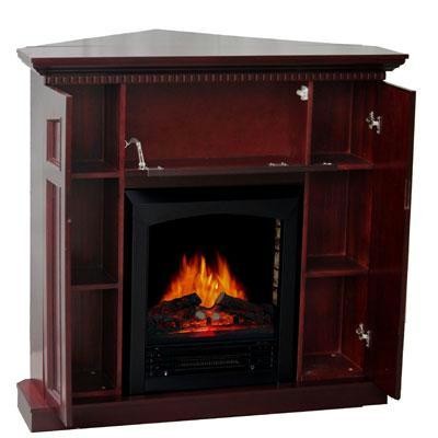 Electric Corner Fireplace