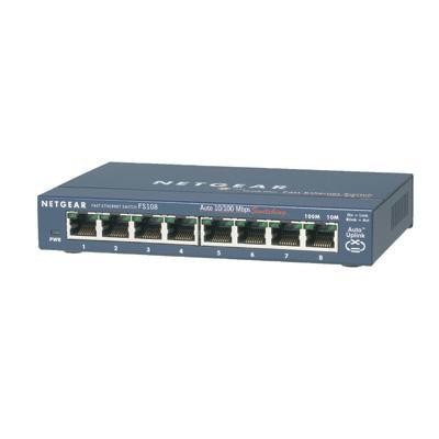 Switch 8-port 10/100mbps