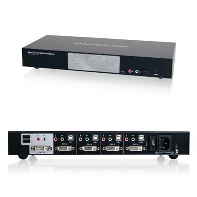 4-Port DVI KVM Switch