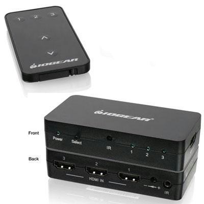 3-port Hd Audio/video Switch