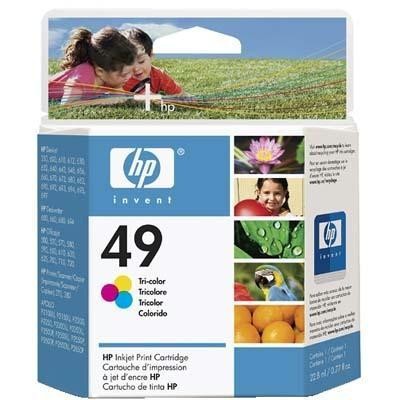 Hp49 Tri Color Cartridge