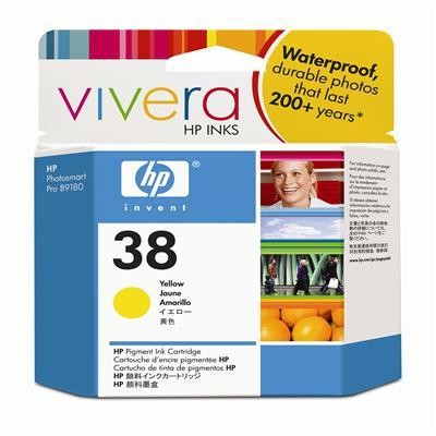 Hp 38 Yellow Ink Cartridge