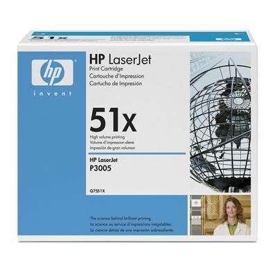 Lj Q7551x Black Print Cartridg