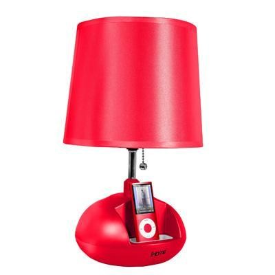 iHome Speaker Lamp- Red