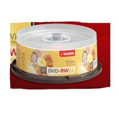 4x Dvd-rw 4.7gb 25pk Single-si