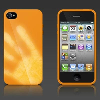 iPhone4 Tuffwrap Orange/Yellow