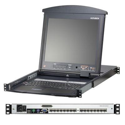 17" 16-Port Cat5 LCD KVM