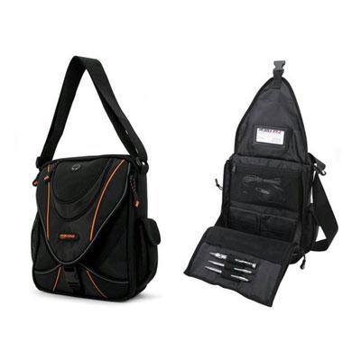 Mini Messenger Black/orange