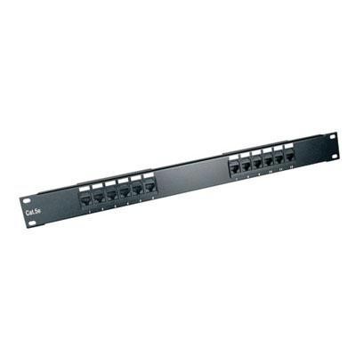 12-port Cat6 Patch Panel 568b