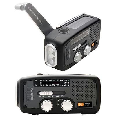 Solar Dynamo Powered Radio Blk