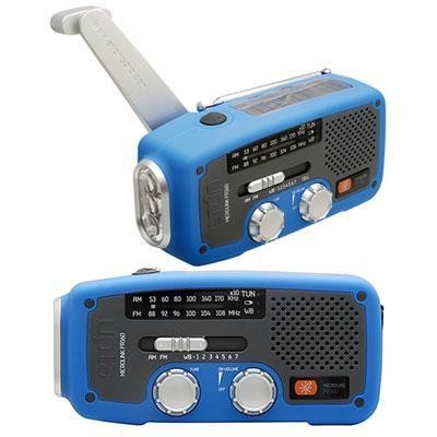 Solar Dynamo Powered Radio Blu