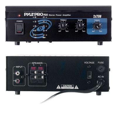 Mini 2x75W Stereo Power Amp
