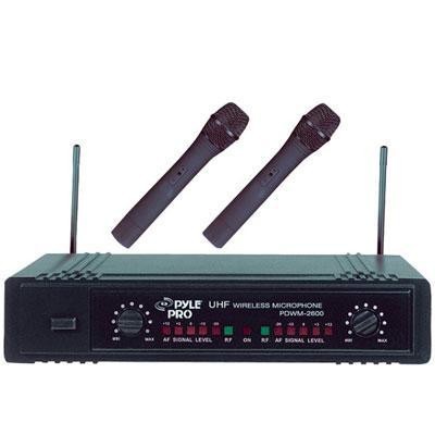 Dual UHF Wireless Microphone