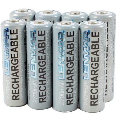 8pk Aa Nimh 2700mah Cells