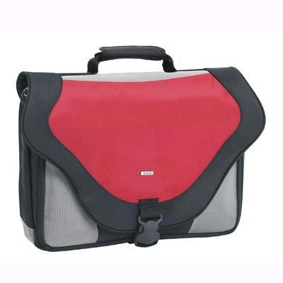 17\" Laptop Messenger Bag Red