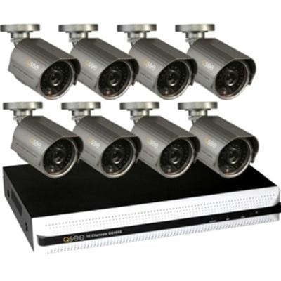 16 Ch H.264 Dvr 8pk 600tvl