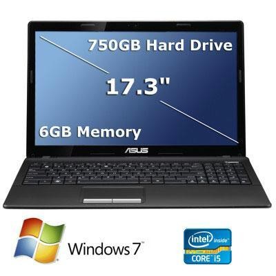 17.3\" Core i5 750GB 6GB