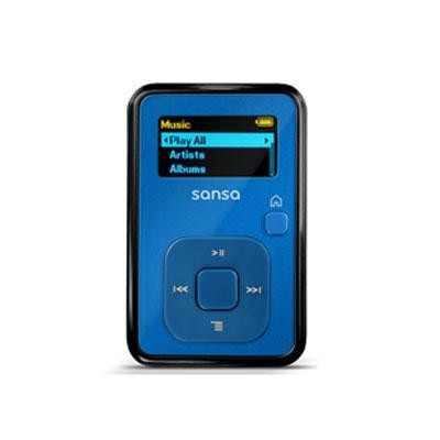 Clip Plus 4gb Mp3 Player Blue