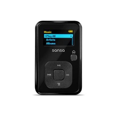 Clip Plus 4gb Mp3 Player Black