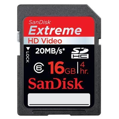 16gb Extreme Hd Video Sd Card