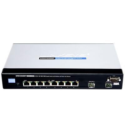 Switch 8-port 10/100/1000 Poe