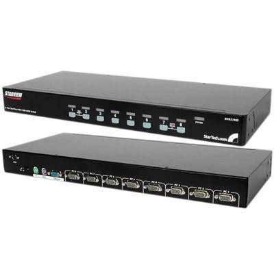 8 Port PS2/USB KVM Switch