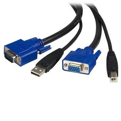 15' Usb/vga 2 In 1 Kvm