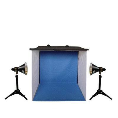 24 In Photo Tent 2x 100w 5500k