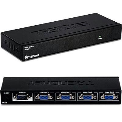 4-Port Stackable Video Splttr