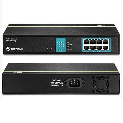 8 Port Gig Poe Greennet Swtch