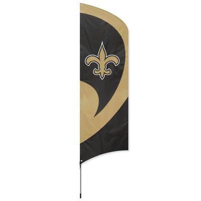 Saints Tall Team Flag W Pole